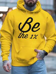 Sudadera con capucha gráfica para hombre - Sudadera con capucha de estilo callejero negro con gráfico de letras, tela suave, adecuada para ocasiones sociales y formales - Talla grande y ancha - Negro - Ver 2