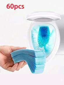 30/60/90片装马桶清洁片,地板清洁片,洁厕剂,去污,持久留香,地板去污亮泽清洁片,浴室清洁用品浴室装饰秋季装饰 - 彩色 - 查看 12