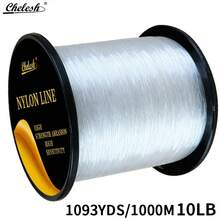 Chelesh 1093yds, 6lb-38lb Available, Multi-Color Options, High Strength Nylon Fishing Line, Durable And Abrasion Resistant, Soft Texture, Easy To Control, Suitable For Jewelry Making, Beading, DIY Decoration - Multicolor - View 13