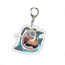 Hot Selling Christmas Acrylic Keychain: Double-Sided Design | Anime Pendant, In Stock, Perfect Holiday Gift - Multicolor - View 7