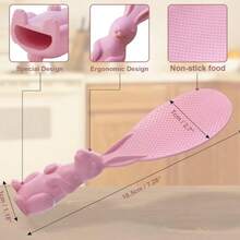 Should The Beautiful Lady Buy A Pink Little Rabbit Rice Scoop?