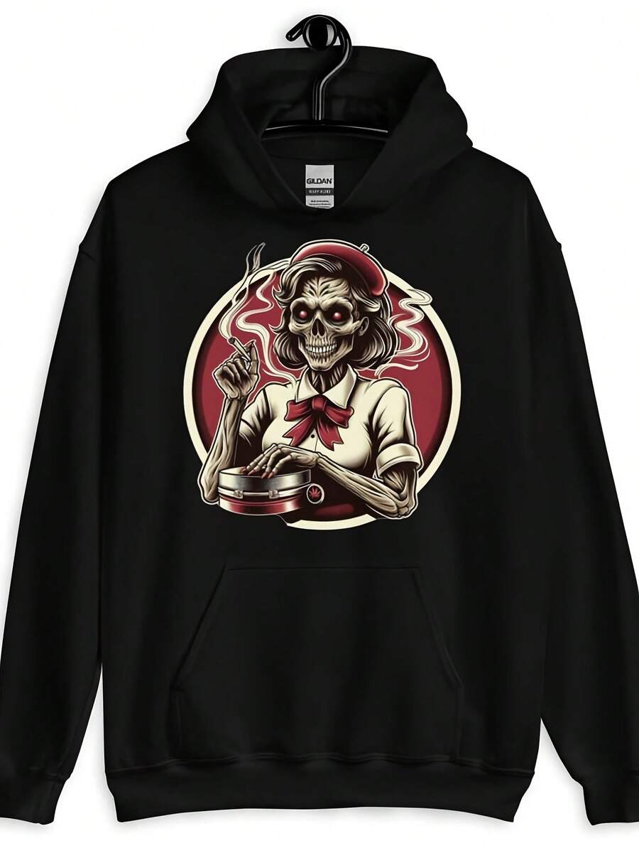 Okin Shirley Uni Hoodie 420,Autumn/Winter Hoodie Autumn Set - 款式2 - 查看 1