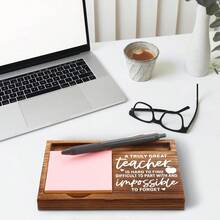 Teacher Sticky Note Holder Thanks Male Teacher Appreciation Gifts Ideas Teacher Desk Supplies Set Thank You Teacher Appreciation Gifts From Student SelfStick Note Pad Holders GSH21