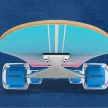 Skateboard für Anfänger, Teenager und Erwachsene, unisex, 4-Rad Doppel-Rocker Skateboard - Verschiedenfarbig - Übersicht 5