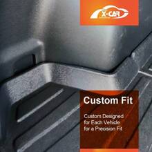 Boot Liner Compatible With Hyundai Tucson TL Series 20152021 Heavy Duty Cargo Mat Luggage Tray - màu đen - Xem 3