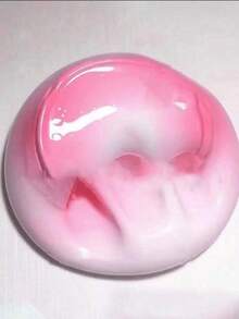 水晶史莱姆蓬松粘性弹性挤压减压玩具，便宜蓬松泡沫玩具 - 彩色 - 查看 25