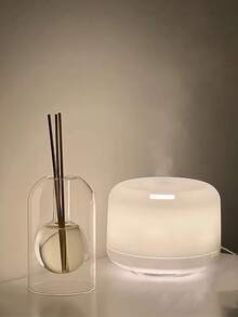 1pc Minimalist Glass Aromatherapy Diffuser Bottle, 130/200ml Fragrance Diffuser Bottle With Rattan Sticks, Transparent Glass Essential Oil Bottle For Home Decor - Multicolor - View 6