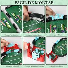 Futbolín Mini para Niños - Juego de Mesa de Fútbol Interactivo (3-12 Años) - Ideal para Regalos, Fiestas y Familia - 1 - Ver 5