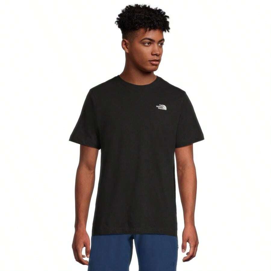 The North Face Evolution Simple Dome Regular Short Sleeve Tee | | Men Sports Tees & Tanks - Tnf Black - View 1