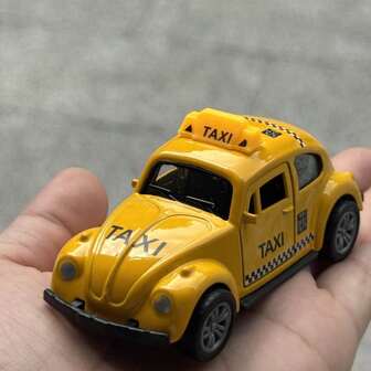 New Vintage Taxi Car - Alloy Diecast Vehicle Replica - Retro Sports Car Model - Collectible Car Display - Car Gift