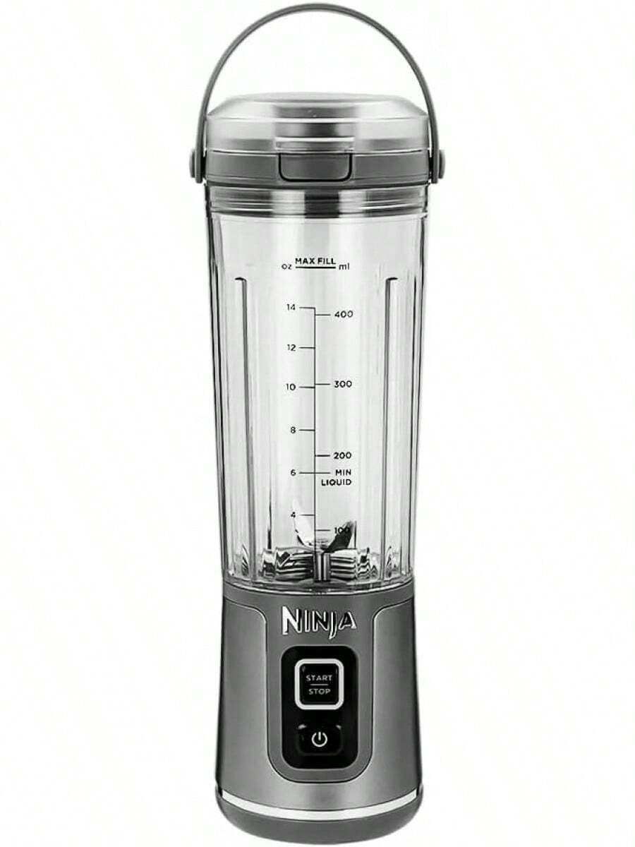 Blast Licuadora Portatil Recargable para Smoothies,Batidos,frappe de desmontable USB tipo C, vaso licuadora de 532ml(18 oz) (Reacondicionado) (Gris Claro) - Gris Claro - Ver 1