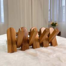 1 szt. Drewniany wieszak ścienny na ubrania, nowoczesny organizer wiszący w stylu fortepianu na ubrania, klucze, czapki, ręczniki, wieszak oszczędzający miejsce w przedpokoju (montaż przykręcany lub bezśrubowy)