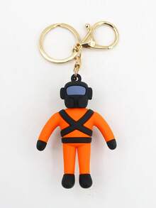 1pc Doll Keychain PVC Dropping Glue Doll Pendant Party Small Gift Backpack Pendant Keychain Gift - Multicolor - View 15