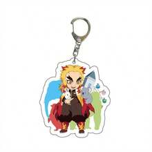 Hot Selling Christmas Acrylic Keychain: Double-Sided Design | Anime Pendant, In Stock, Perfect Holiday Gift - Multicolor - View 12