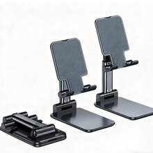 Versatile Adjustable Phone/Tablet Stand, Desk Mount Slouchy Bracket For Live Streaming, Foldable Multi-Function Universal Holder - Multicolor - View 11