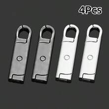 2/4/8个装旋转拉链拉片 - 优质锌合金拉链头，适用于行李箱、夹克、背包、靴子、钱包和外套 - 安装简便，无需工具，可重复使用 - 彩色 - 查看 14