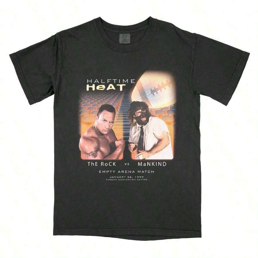 WWE Pro Wrestling Rhea Ripley Vintage Unisex T-Shirt - Black 20 - View 1