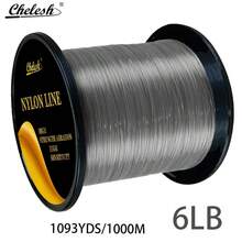 Chelesh 1093yds, 6lb-38lb Available, Multi-Color Options, High Strength Nylon Fishing Line, Durable And Abrasion Resistant, Soft Texture, Easy To Control, Suitable For Jewelry Making, Beading, DIY Decoration - Multicolor - View 38