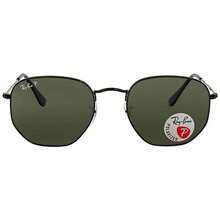 Ray-Ban Hexagonal Flat Lenses Polarized Green Unisex Sunglasses RB3548N 002/58 54 |  | Men Sunglasses - đa - Xem 1