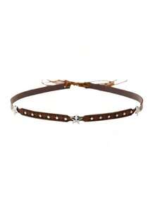 1Pc Back To School Western Cowboy Hat, Unisex, Felt Soft Woolen Hat, Belt Buckle Cowboy Hat, Suitable For Halloween, Holiday Parties, Daily Leisure, Etc