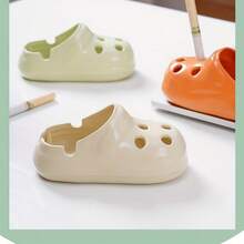 1 Piece Of And Cute Perforated Shoe Ashtray, High-Value Home, Living Room, And Office Ashtray Ornament. - Multicolor - View 9