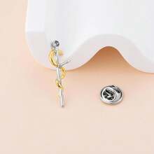 Dr's Gift Psychology Psi Sym.Bol Enamel Gold Brooch Psychology Greek Letter Lapel Pin Backpack Hat Badge Jewelry Gift For Psychologists, Psychiatrist, Therapists, Students{Inchcolor_nameinch:Inchjinch} - j - 查看 4