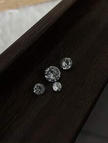 1 Box Rhinestone Cut Cubic Zirconia Round Pointed Bottom Nail Rhinestones, Nail Art Jewelry Decorations Nails Nail Supplies Nail Gems - Multicolor - View 9