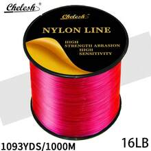 Chelesh 1093yds, 6lb-38lb Available, Multi-Color Options, High Strength Nylon Fishing Line, Durable And Abrasion Resistant, Soft Texture, Easy To Control, Suitable For Jewelry Making, Beading, DIY Decoration - Multicolor - View 55