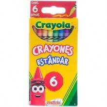 6 Crayones Estndar, Popular styles for  2025 year - inicial - Ver 2