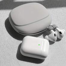 Silikon Schutzhülle für kabellose Ohrhörer und Datenkabel, kompakte Aufbewahrungsbox mit Reißverschluss, weiches Material, ideal zum Organisieren und Schützen kleiner Gegenstände, Ohrhörer Aufbewahrungsbox