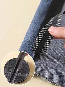 1 Roll Self-Adhesive Hem Tape, Adjustable Pant Leg Length, Clothing Accessory (This Product Requires Using A Steam Iron, With An Ironing Temperature Of 160-180 Degrees. If You Are Unsure How To Use It, Please Watch The Video For Detailed Guidance.) - Multicolor - View 3