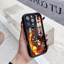 Fundas para Teléfono de Anime Japonés  Adecuadas para iPhone 16 15 14 13 12 Pro Max X XR XS MAX 8 7 Plus, Cubierta Trasera Suave TPU Antigolpes - Color mezclado 1 - Ver 3