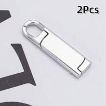 2/4/8个装旋转拉链拉片 - 优质锌合金拉链头，适用于行李箱、夹克、背包、靴子、钱包和外套 - 安装简便，无需工具，可重复使用 - 彩色 - 查看 21