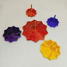 1PC Handmade 3D Printed Star-Shaped Stress-Relieving Toy, Optical Illusion Folding, Polygonal 3D Spiral Turnip Tower, Suitable For Home And Office Decoration, Desktop Relaxation Toy, Available In Multiple Colors, Stress-Relieving And Educational Toy, 3D Printed, Stress Relief. - Multicolor - View 4