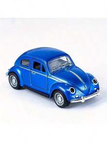 1:38 Scale Vintage Alloy Model Car, Desktop Decor For Bedroom, Desk, Office, Classic Retro Car Model, Alloy Car, Collectible, Openable Doors, Visible Interior, Suitable As Birthday, Friend, Father's Day, Party Gift - Multicolor - View 7