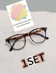 6PCS/2PCS - Anti Blue Light Glasses, Male And Female Computer Reading/Gaming/TV/Mobile Phone Glasses, Anti Eye Fatigue And UV Protection, Sports Glasses