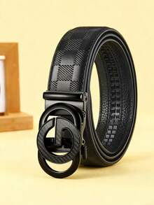 1件男士时尚合金字母自动扣皮带，A款，个性化多功能商务皮带，经久耐用，商务精英必备 - 也是一份绝佳的礼物选择。 - 彩色 - 查看 13