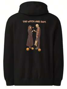 Witch Hoodie  Halloween Sweatshirt  Trick 'r Treat Pull Over  The Witch And Sam Trick 'r Treat Pm Mid-Weight Hoodie, - 款式15 - 查看 1