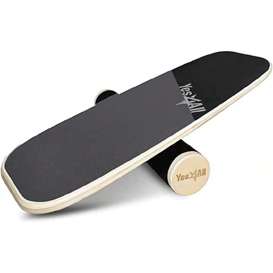 Tabla de Equilibrio de Madera con topes Ajustables - 3 Opciones de Distancia Diferentes de 11, 16 y 22 Pulgadas, Tabla de Equilibrio de Surf, Tabla de Equilibrio para Entrenamiento de Surf,26995557 - Verde - Ver 1