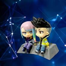 1 bức tượng sưu tầm Lucy David trong Cyberpunk Edge Runners - Mô hình PVC chất lượng cao, nhân vật theo phong cách anime với mái tóc tím và hồng, tuyệt vời để trang trí bàn làm việc hoặc xe hơi, hoàn hảo cho người sưu tầm và người hâm mộ, tượng anime. - Nhiều màu - Xem 7