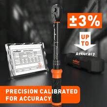 1/4" Torque Wrench Snap Socket Professional Drive Click Ratcheting Extension Bar - 1 - View 6