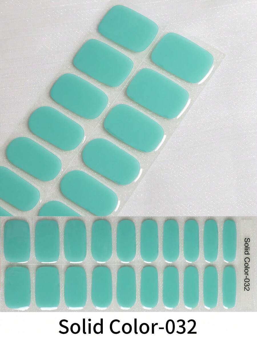 Emi 固化凝胶美甲贴，透明底胶，20 片装，需配合 UV 灯使用，沙龙品质，持久耐用，ES20 跨境批发代发货 红皮书同款美甲贴纸，指尖美甲贴纸