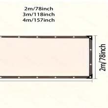 Outdoor Garden Transparent Rain Cover. Thick Walls, Perforated, Transparent, Sealed Edges, Tear-Resistant, Insulating And Waterproof Fabric, For Indoor And Outdoor Rain And Cold Protection, Balcony Snow Protection, Outdoor Camping Rain Protection, And Car Protection.