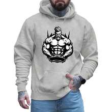 Sudadera con capucha para hombres, casual y cómoda para otoño e invierno - Negro - Ver 1