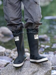 Elastic Cuff Unisex Rain Boots, High-Top Anti-Slip Fishing Waterproof Boots, Low-Top Waterproof Shoes For Men, Women, Students, Teenagers