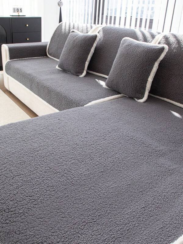 وسادة كنبة مبطنة ذات تصميم حديث وبسيط، ذات لون أحادي دافئ، غطاء كنبة بطراز ريفي بألوان دافئة، مقاوم للانزلاق والخدش من الحيوانات الأليفة، بطانية كنبة مناسبة للاستخدام على مدار السنة للصالة والمطبخ والنوم والمكتب، تناسب كنبات 1/2/3/4 مقاعد والكنبات الركنية، ديكور خريفي، ديكور غرفة، عودة إلى المدرسة، لوازم مدرسية