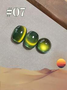 10ml Esmalte de uñas de gel efecto ojo de gato dorado con 8 colores de atardecer dorado, luz dorada y efecto de cuentas de vidrio para uñas de otoño/invierno, blanqueamiento y magia del dinero, para uñas amarillas, verdes, naranjas y de Navidad