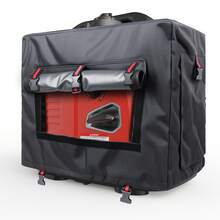Outdoor Generator Cover While Running Universal Portable Generator Tent For Most Generators Up To 4000W, 21.7 X 13.8x17.4 Inches,Can Be Rolled Up And Opened All Around, Black - Black - View 2