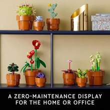 LEGO Botanicals Tiny Plants - Artificial, Fake Indoor Plant Building Set For Home, Kitchen, Desk Decoration, Adults Ages 18+ - Gift For Birthdays - 10329