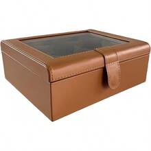 Watch Boxes - 6 Balled Clocks, Honey - View 8